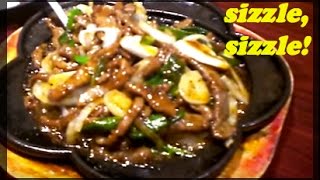 sizzling black beef pepper thingy [upl. by Auhsaj510]