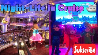 Costa Firenze 🌙 NightLife in Cruise 🛳  DJ parties 🥳  Dance 💃 🎶 Music  Ship Enjoyments  Events [upl. by Ahsei]