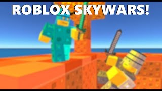 Roblox Skywars Gameplay [upl. by Ocirnor]