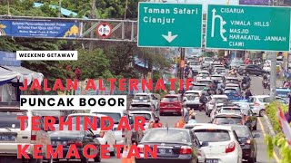 Jalan Alternatif Puncak Bogor Terhindar Dari Kemacetan [upl. by Amej]