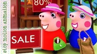 Sale Peppa pig toys stop motion animation english episodes 2018 [upl. by Cheri]