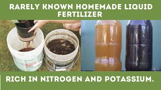 Use this homemade liquid fertilizer as a rich source of nitrogen and potassium for your plants [upl. by Lengel]