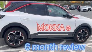 Electric car owner 6 month review Vauxhall Mokka E issues Recommend or regret [upl. by Norehs]