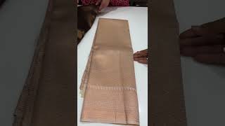 Semi silk sarees collections for booking visits [upl. by Winni]