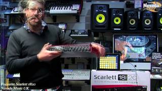 Focusrite Scarlett 18i20 Audio Interface Overview [upl. by Mccandless431]