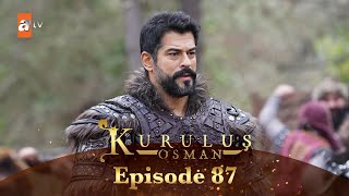 Kurulus Osman Urdu  Season 5 Episode 87 [upl. by Esiled]