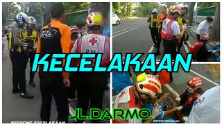 KECELAKAAN JL DARMO [upl. by Raddy]