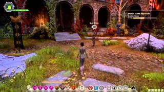 Dragon Age Inquisition Upgrading the Skyhold Keep Garden to Chantry [upl. by Anaujnas]