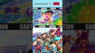 Boboiboy Galaxy  Fictional Men Peggy Lee Owens TikTok Ver [upl. by Aisek]