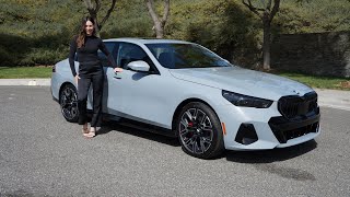 2024 BMW 530i Review in Brooklyn Gray M Sport  20quot M Wheels  i5 M60 Cameo  BMW Review w Trish [upl. by Yaron]