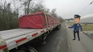 Basic flatbed load securement How to video [upl. by Nivrehs410]