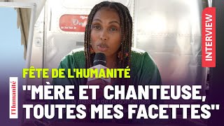 Imany à la Fête de lHumanité 2023  «Les jeunes ont le courage de vouloir nous ouvrir les yeux» [upl. by Annazor837]