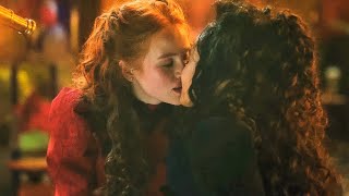 Riverdale 6x04 Kiss Scene  Abigail and Thomasina Chery and Toni [upl. by Leddy]