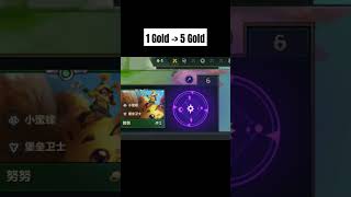 1 Gold  5 Gold tft teamfighttactics 3star [upl. by Wellington845]