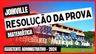 Assistente Administrativo  Prefeitura de Joinville 2024 [upl. by Anaimad703]