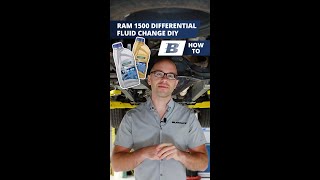 Ram 1500 front amp rear differential fluid change how to guide shorts diy [upl. by Tem]