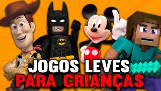 TOP  OS 21 MELHORES JOGOS LEVES PARA CRIANÇAS PC FRACO 2023 [upl. by Wulf209]