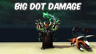 BIG DOT DAMAGE  102 Affliction Warlock PvP  102 WoW Dragonflight [upl. by Enirehtacyram560]