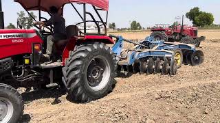 Massey 9500 tractor testing [upl. by Darrell]