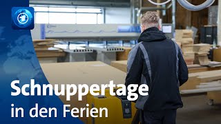 Nachwuchsmangel im Handwerk MiniPraktikum während der Ferien [upl. by Aineg]