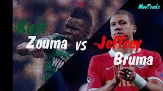 ► Kurt Zouma  Versus  Jeffrey Bruma ► [upl. by Malina]