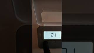 Honeywell thermostat  how to set the time and temperature on T3r programmable wireless room stat [upl. by Lennor]