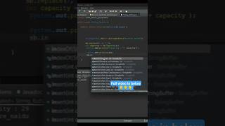 StringBuffer implementation  javatutorialforbeginners java telugu viral jobs freshers [upl. by Danette]