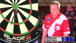 Durrant v Mitchell Darts World Masters 2018  Semi Final [upl. by Ellen]