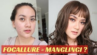 FOCALLURE ONE BRAND MAKEUP TUTORIAL on Acne Prone Skin [upl. by Cahn739]