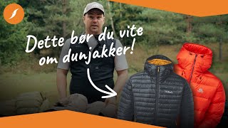 Ting å tenke på når du skal velge dunjakke  Fjellsportno [upl. by Hercule943]