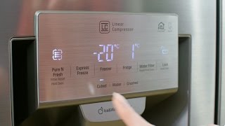 LG Side By Side Fridge  Inverter Linear Compressor [upl. by Elehcir]