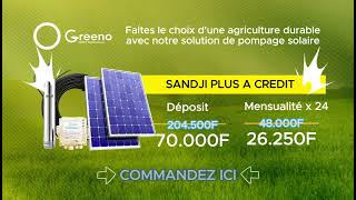 Améliorez vos rendements avec les pompes solaires de Greeno a jointventure by EDF amp SunCulture [upl. by Heaps]