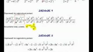 Matura Matematyka 12 Działania na liczbach rzeczywistych  zadania [upl. by Gladis]