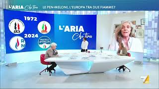 Elezioni francesi Giovanna Botteri quotDivertente che tutta la stampa francese parli di [upl. by Auqinimod]