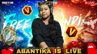 🔴ABANTIKA IS LIVE 💖 UID amp TC GIVEAWAY ✌️rggamerliveraistarfreefireabantikagamingclassyfflive [upl. by Tama]