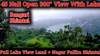 Full Lake View 45 Nali Land For Sale In Bhimtal Nagar Palika clientview landforsale [upl. by Rodmun526]