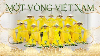 Múa nón MỘT VÒNG VIỆT NAM Tùng Dương  Vũ đoàn Fevery [upl. by Lyram239]