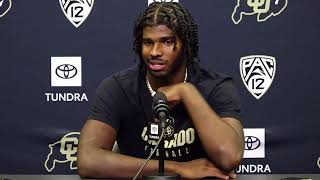 Colorado Football Oregon State Postgame Press Conference [upl. by Portland]