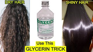 Use Glycerin This way To Turn Dry Frizzy Hair To Soft Smooth Shiny Hair Naturally  Priya Malik [upl. by Wiggins]