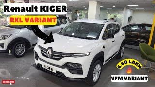 सबसे VFM Variant 😍 2024 Renault Kiger RXL Detailed Review ✅ [upl. by Nylanej332]