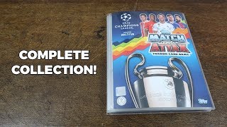 COMPLETE COLLECTION Match Attax 201718 Champions League [upl. by Sibie]