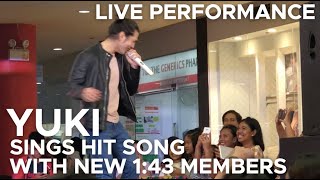 BIDAMAN YUKI SAKAMOTO PERFORMS HIT SONG WITH NEW 143 MEMBERS [upl. by Alakcim]