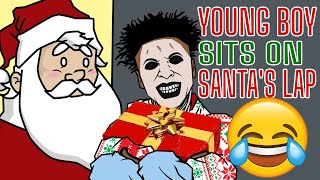 YoungBoy sits on Santas Lap Youngboy Never Broke Again [upl. by Tilly826]