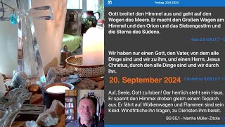 Gedanken zur Herrnhuter Tageslosung am 20 September 2024 [upl. by Agripina]