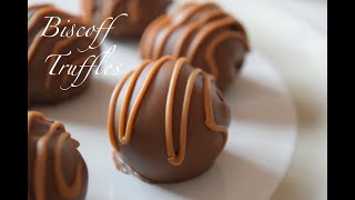 Biscoff Truffles  Sundaebake [upl. by Porty214]