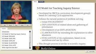 5E Lesson Model for Teaching Inquiry Science [upl. by Aliak]