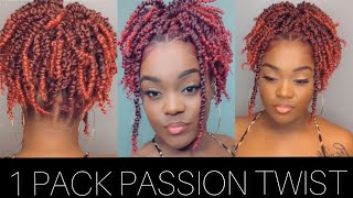 Easy Natural Looking Tapered Cut Crochet Braids Using Curlkalon Hair Collection [upl. by Adnolat681]