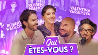 QUI ÊTESVOUS  Avec MARINA ROLLMAN amp PANAYOTIS PASCOT [upl. by Darreg]