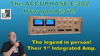 A review of a vintage Accuphase E202 Thank you to Skylabs in Des Moines for letting me borrow it [upl. by Euqinomad610]