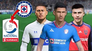 Puse al CRUZ AZUL en la LIGA CHILENA  FC 24 [upl. by Gahan]